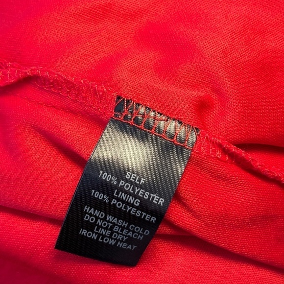 Lulus Paisley Wide Open Spaces Maxi Dress Red Women's Size Small - Picture 14 of 16